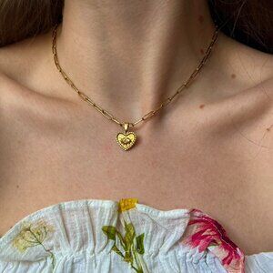 Sku:0193 vintage chain necklace made of stainless steel+ in a gift box